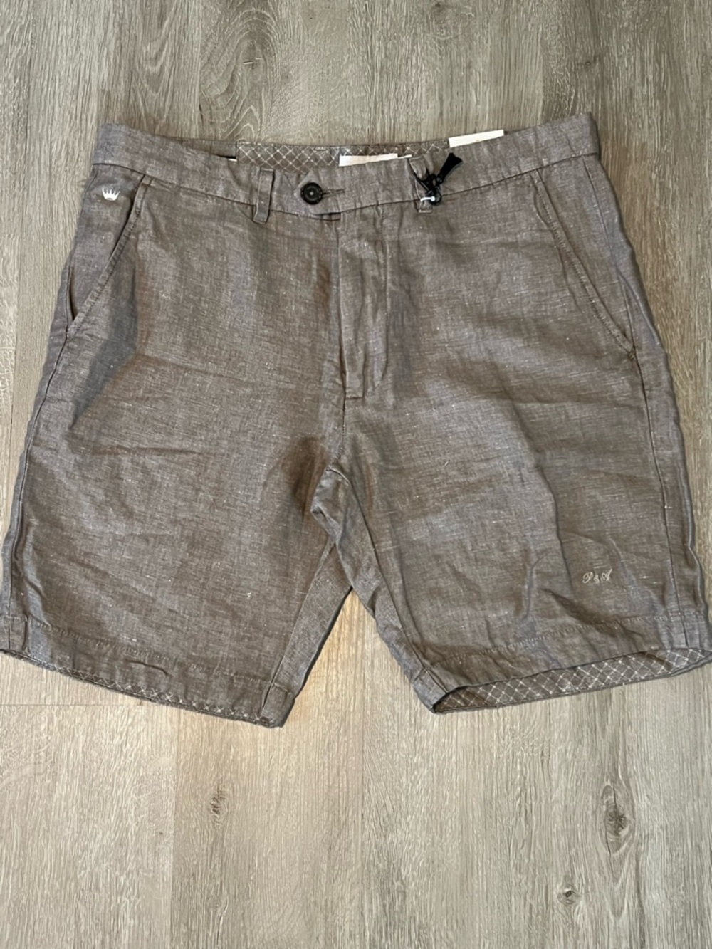 Men's Porter & Ash Casual Linen Shorts new with tags
